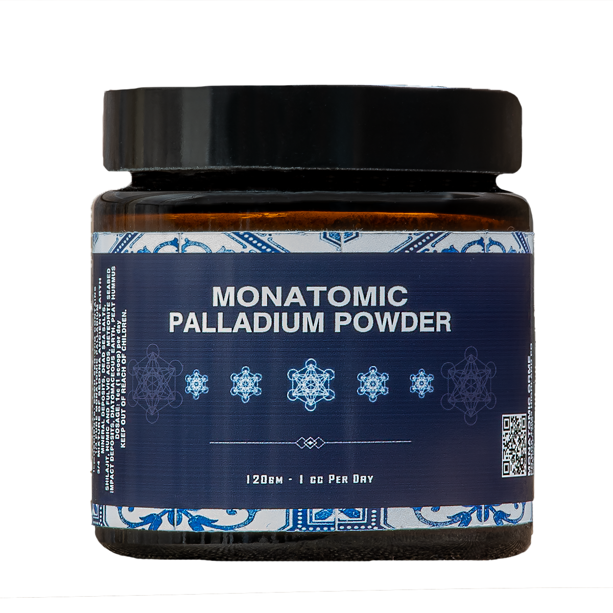 Monatomic ORME - Palladium - 120gm - no background