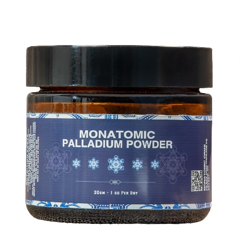 Monatomic ORME - Palladium - 30gm - no background