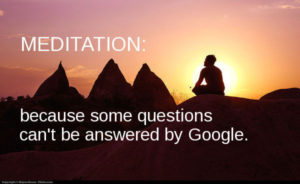 Google and meditation